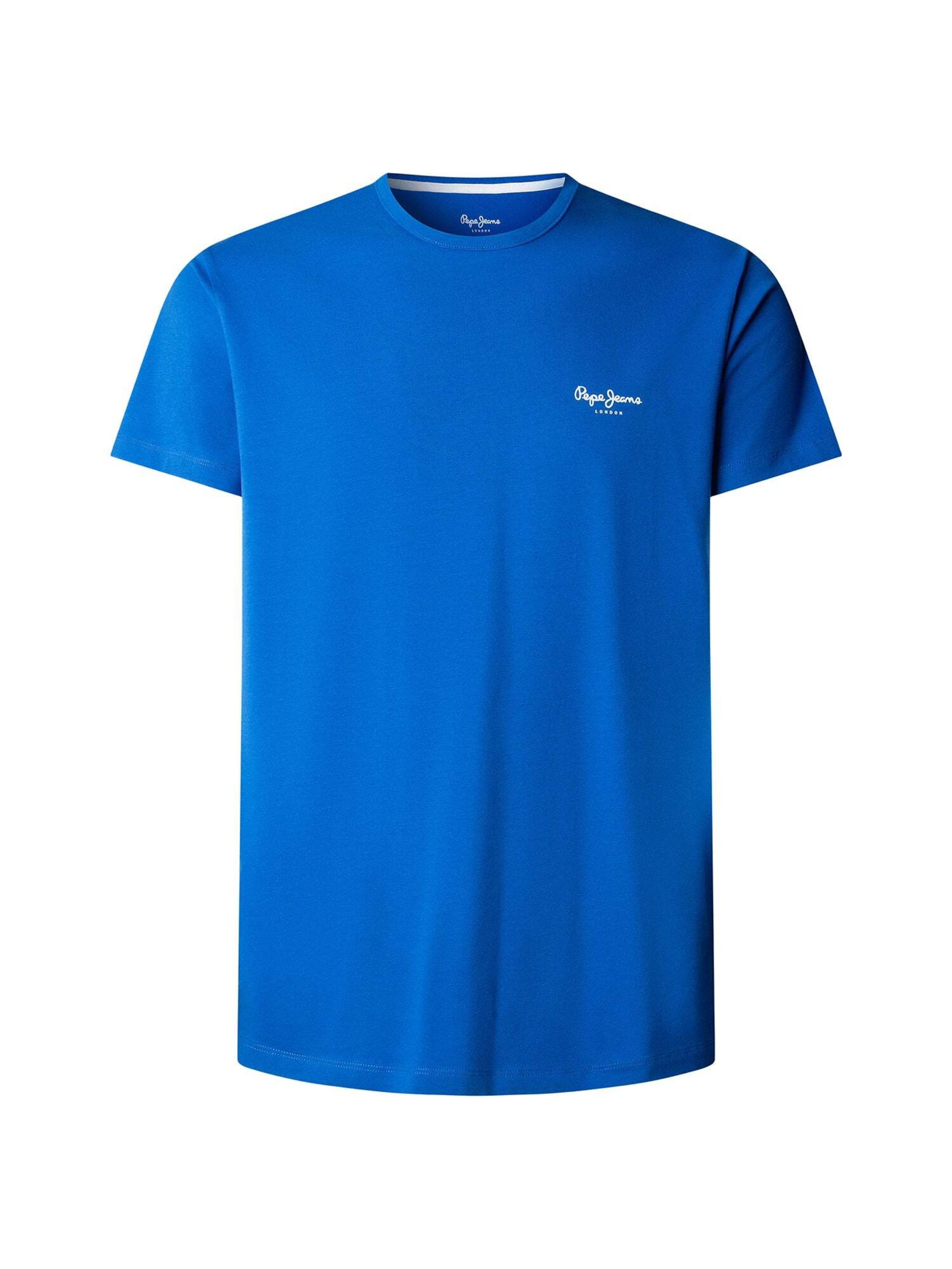 Pepe Jeans T-Shirt in Blau: Vorderseite