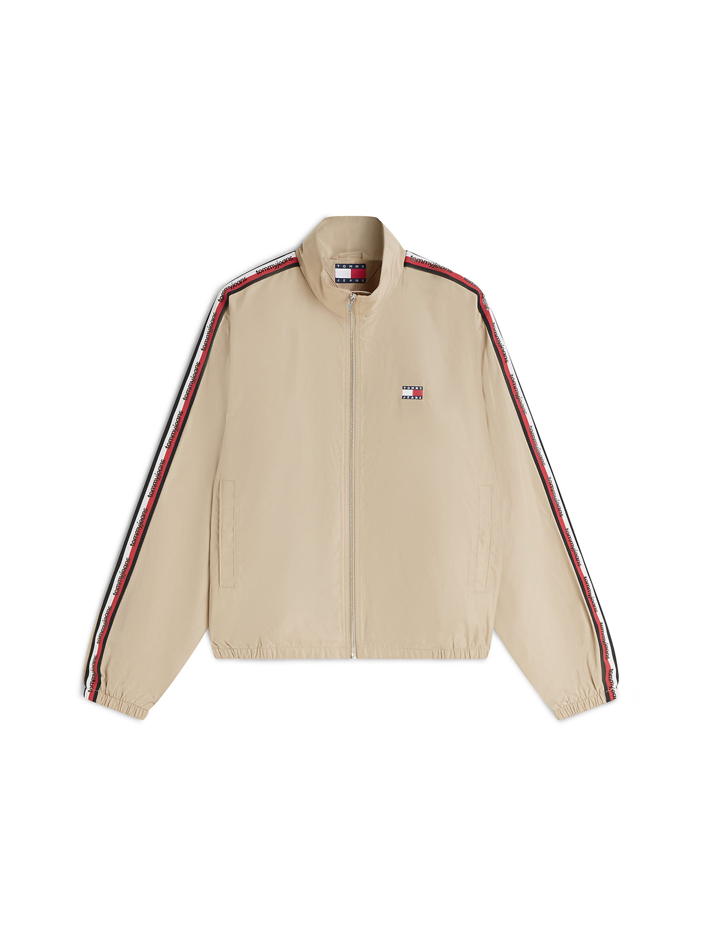 Tommy Jeans Between-Season Jacket in XS in Beige / Red, Item view