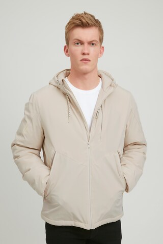 BLEND Winter Jacket in Grey: front