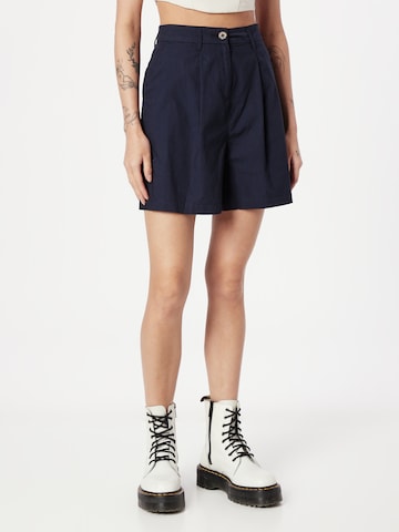 Dorothy Perkins Loosefit Bandplooibroek in Blauw: voorkant