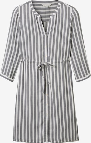 TOM TAILOR Shirt Dress in Grey: front