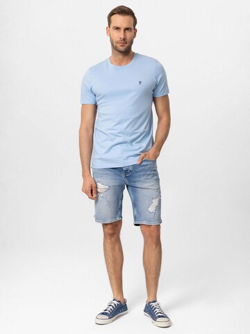 T-Shirt Jacey Quinn en bleu