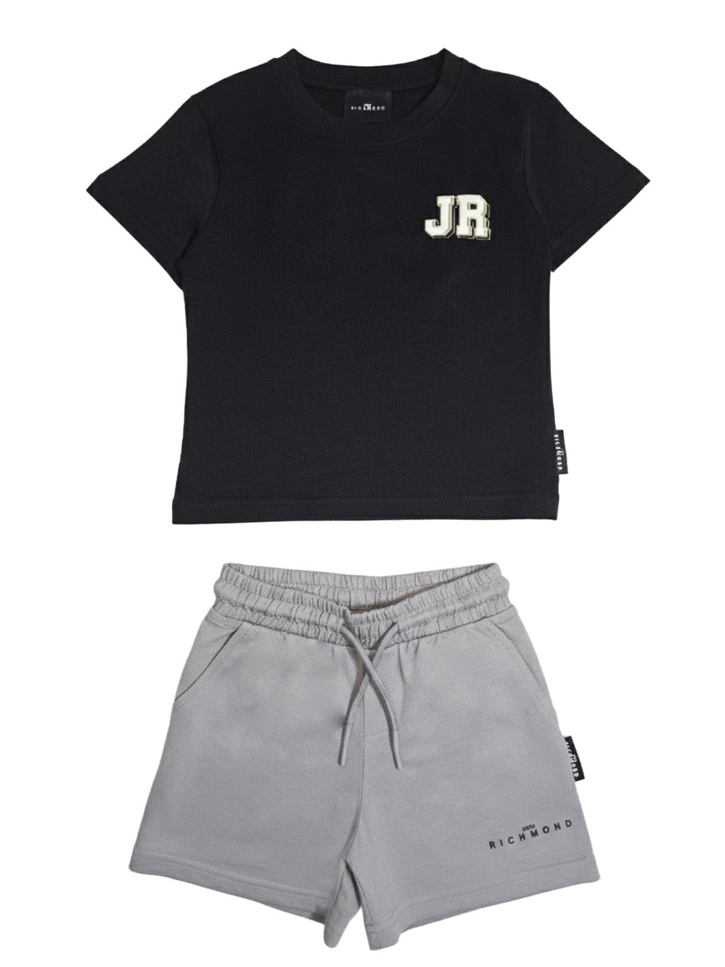 John Richmond Set in Zwart: voorkant