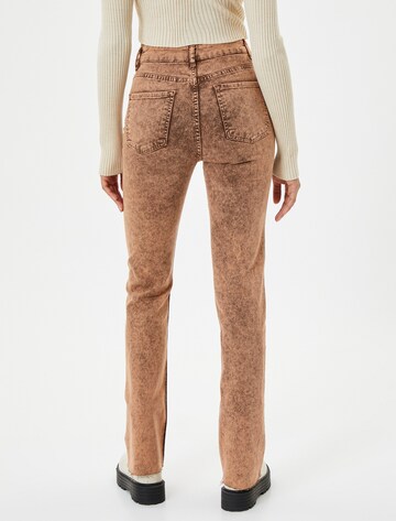 Koton Flared Jeans in Brown