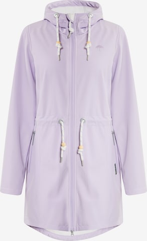 Schmuddelwedda Weatherproof jacket in Purple: front