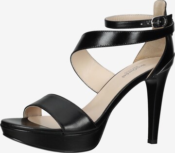 Nero Giardini Strap Sandals in Black: front