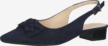 PETER KAISER Slingpumps in Blau: predná strana