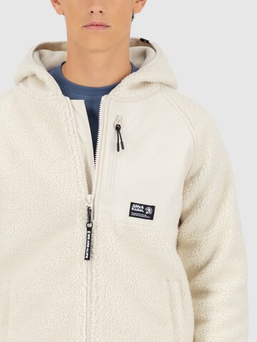 Alife and Kickin Fleecejacka 'Harald' i beige