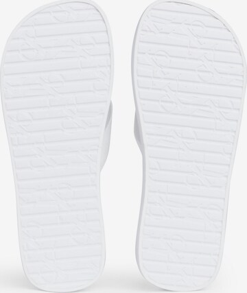Calvin Klein Jeans Zehentrenner in Weiß