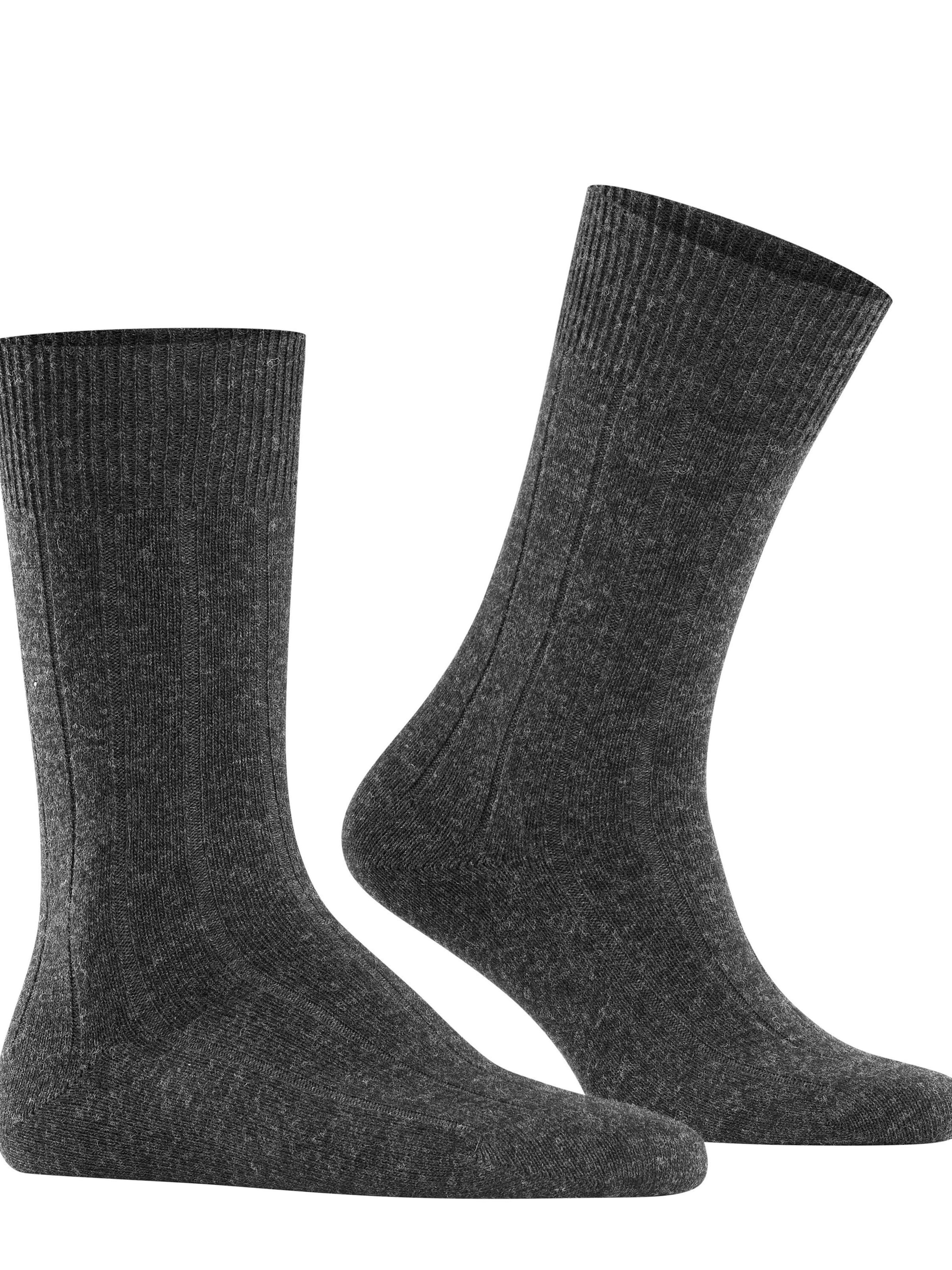 FALKE Socks 'Lhasa Rib' in Grey