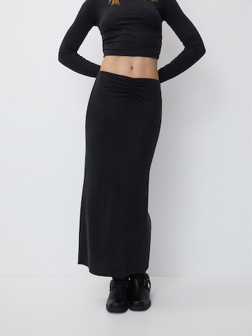 Pull&Bear Rok in Zwart: voorkant