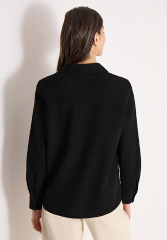 CECIL Bluse in Schwarz
