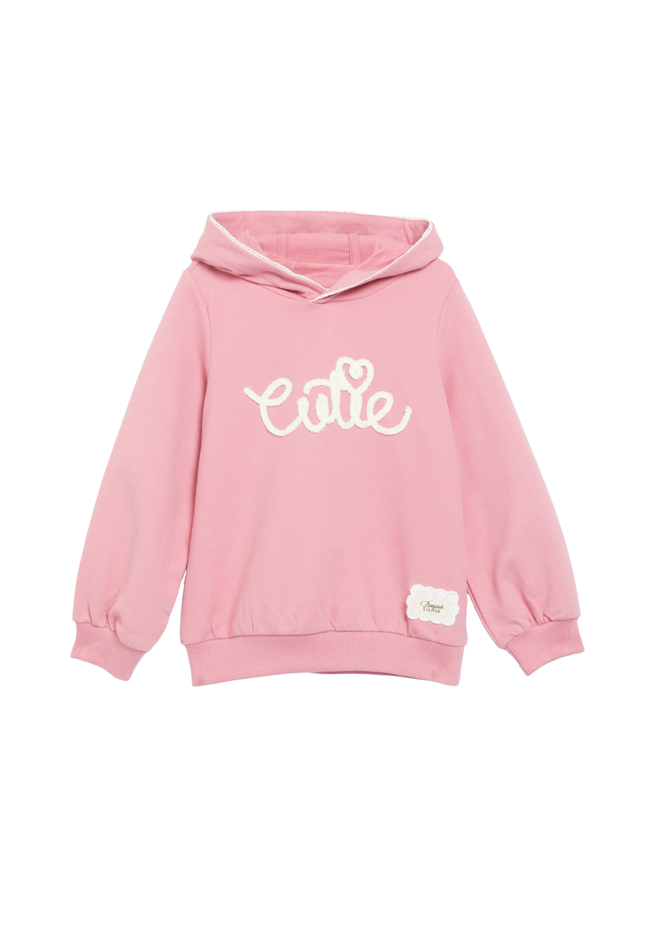s.Oliver Sweatshirt in Roze: voorkant