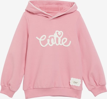 s.Oliver Sweatshirt in Roze: voorkant
