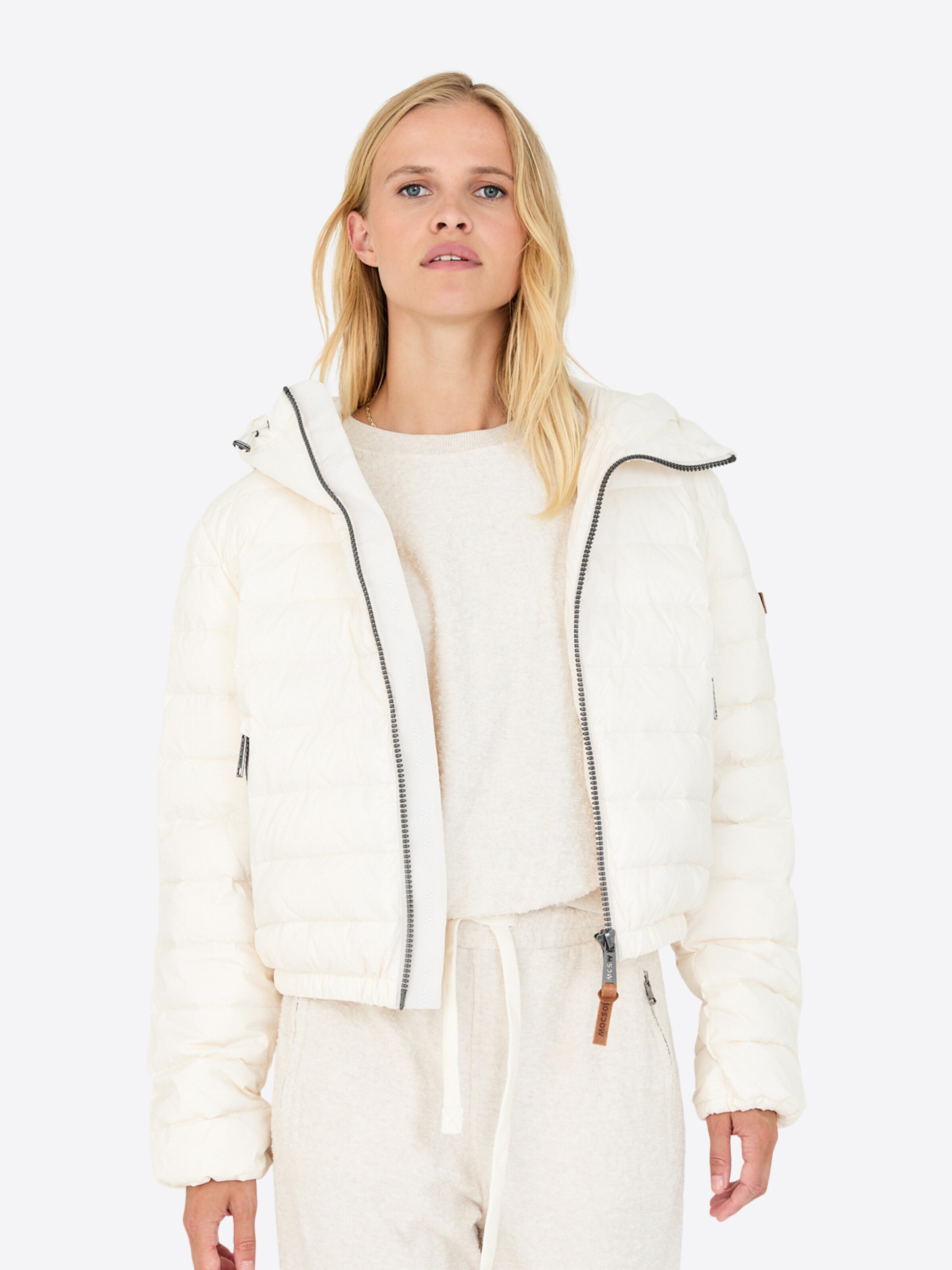 MSCW Between-Season Jacket 'Glenda' in Beige: front
