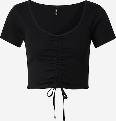 Tricou 'KIKA' ONLY pe negru, Vizualizare produs