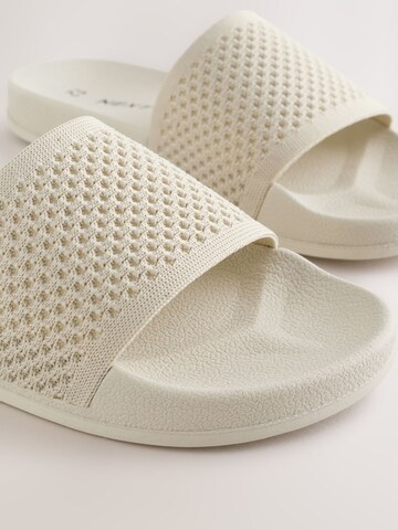 Next Öppna skor i beige