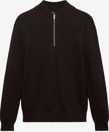 MANGO MAN Sweater 'Madeirap' in Brown: front
