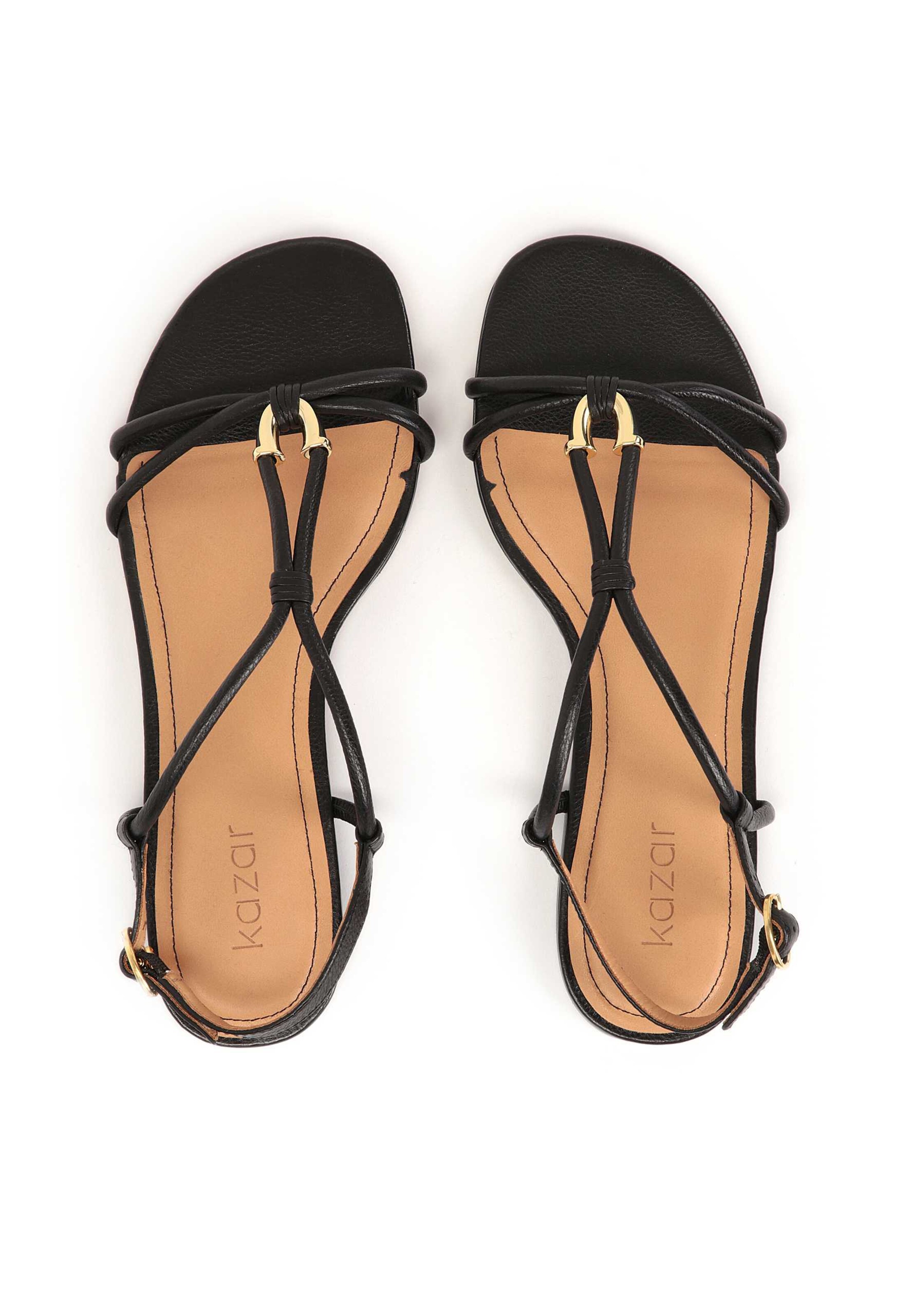 Sandalo di Kazar in nero