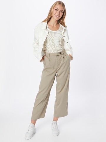 Aware Loose fit Pleat-front trousers 'VIVIANA' in Grey
