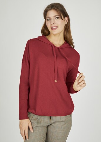 eve in paradise Sweater 'Amelie' in Red: front