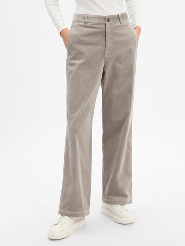 Franco Callegari Bootcut Hose in Grau: Vorderseite