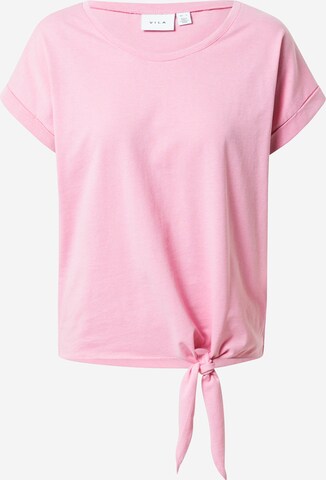 VILA T-shirt 'DREAMERS' i rosa: framsida