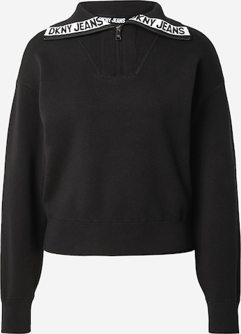 DKNY - Jersey en negro: frente
