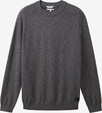 TOM TAILOR Sweater in Grey: front