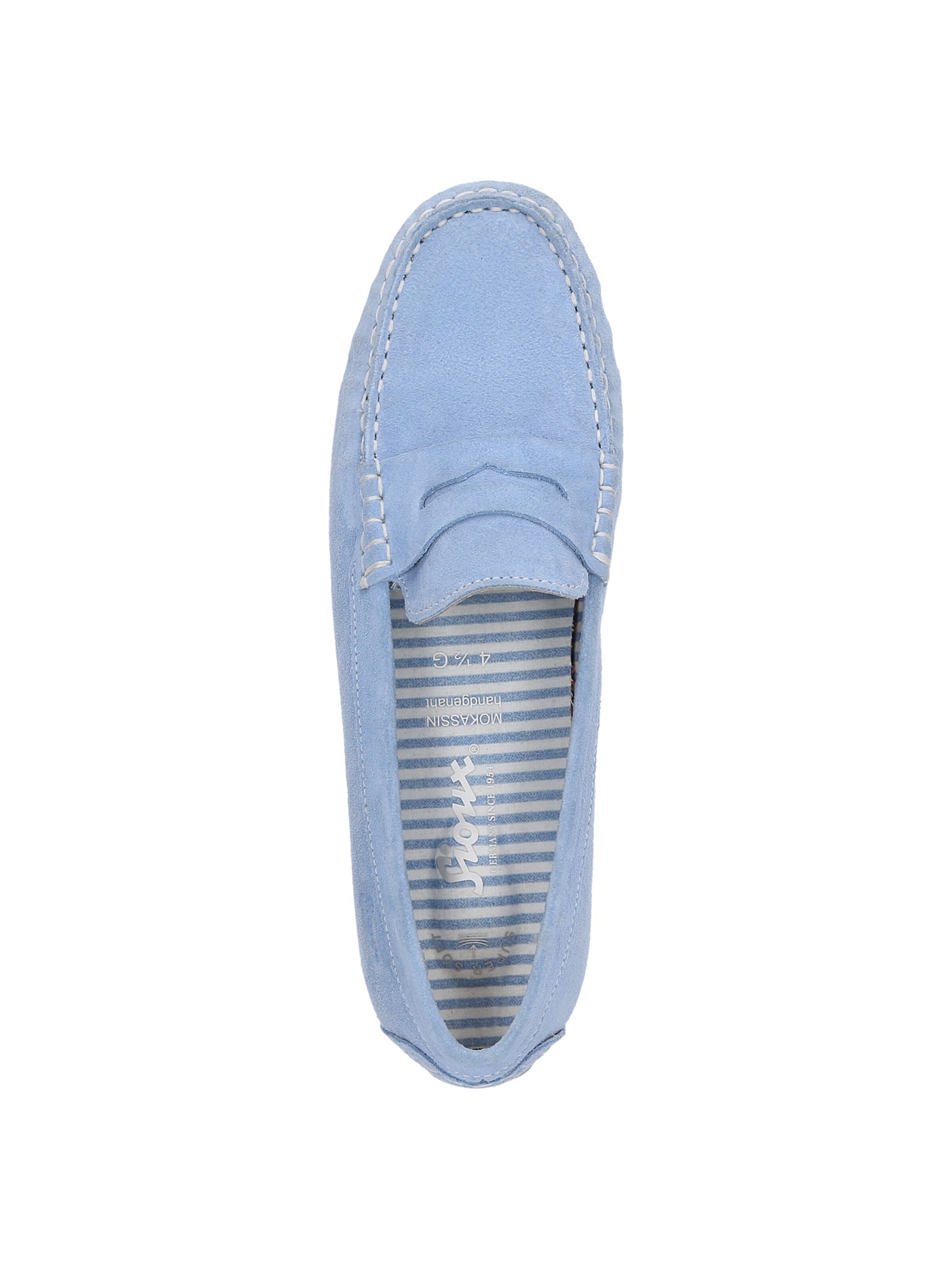SIOUX Mocassins 'Carmona-700' in Blauw