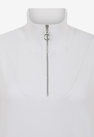 Sweat-shirt 'Tatiana' DENIM CULTURE en blanc