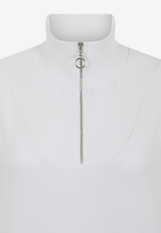 DENIM CULTURE - Sweatshirt 'Tatiana' em branco