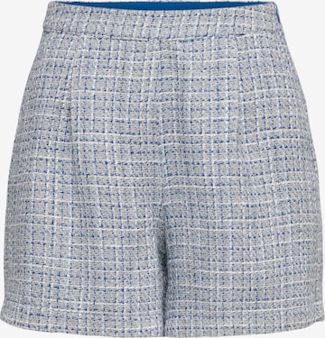ONLY Pleat-Front Pants 'Hanne' in Blue: front