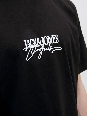 JACK & JONES Μπλουζάκι 'JORAlmeria' σε μαύρο