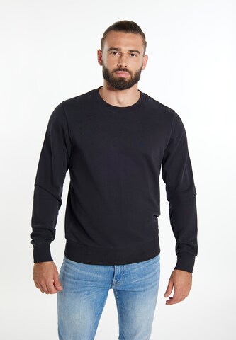 DreiMaster Maritim Sweatshirt in Black: front