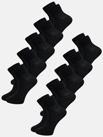 Tazzio Socks 'A907' in Black: front