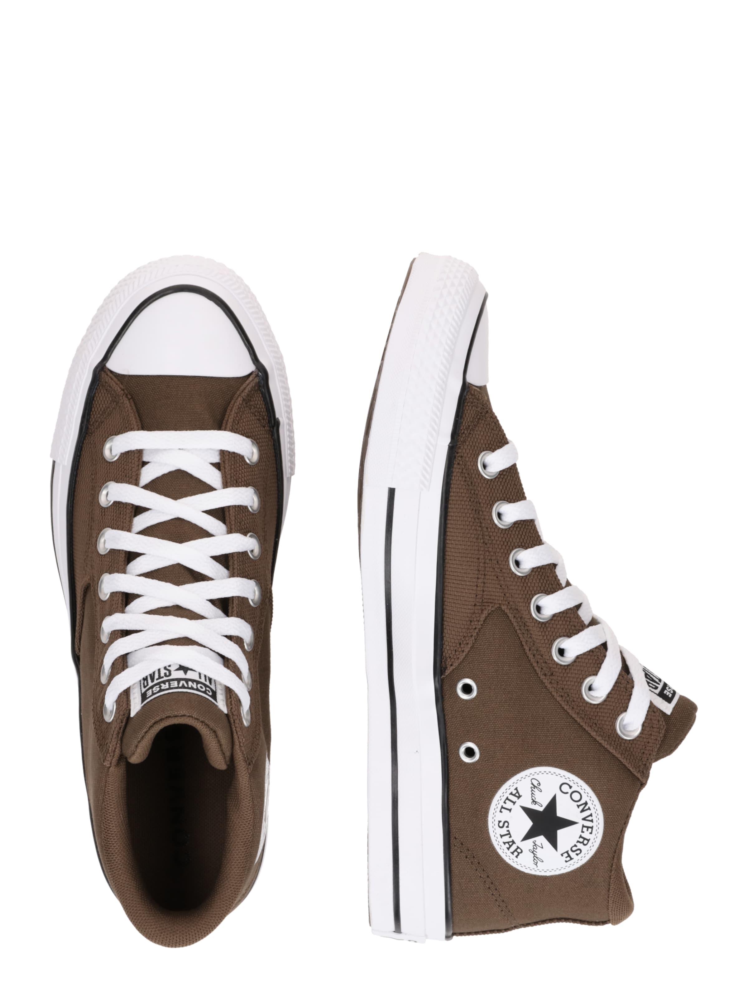 Sneaker alta 'CTAS MALDEN STREET' di CONVERSE in marrone