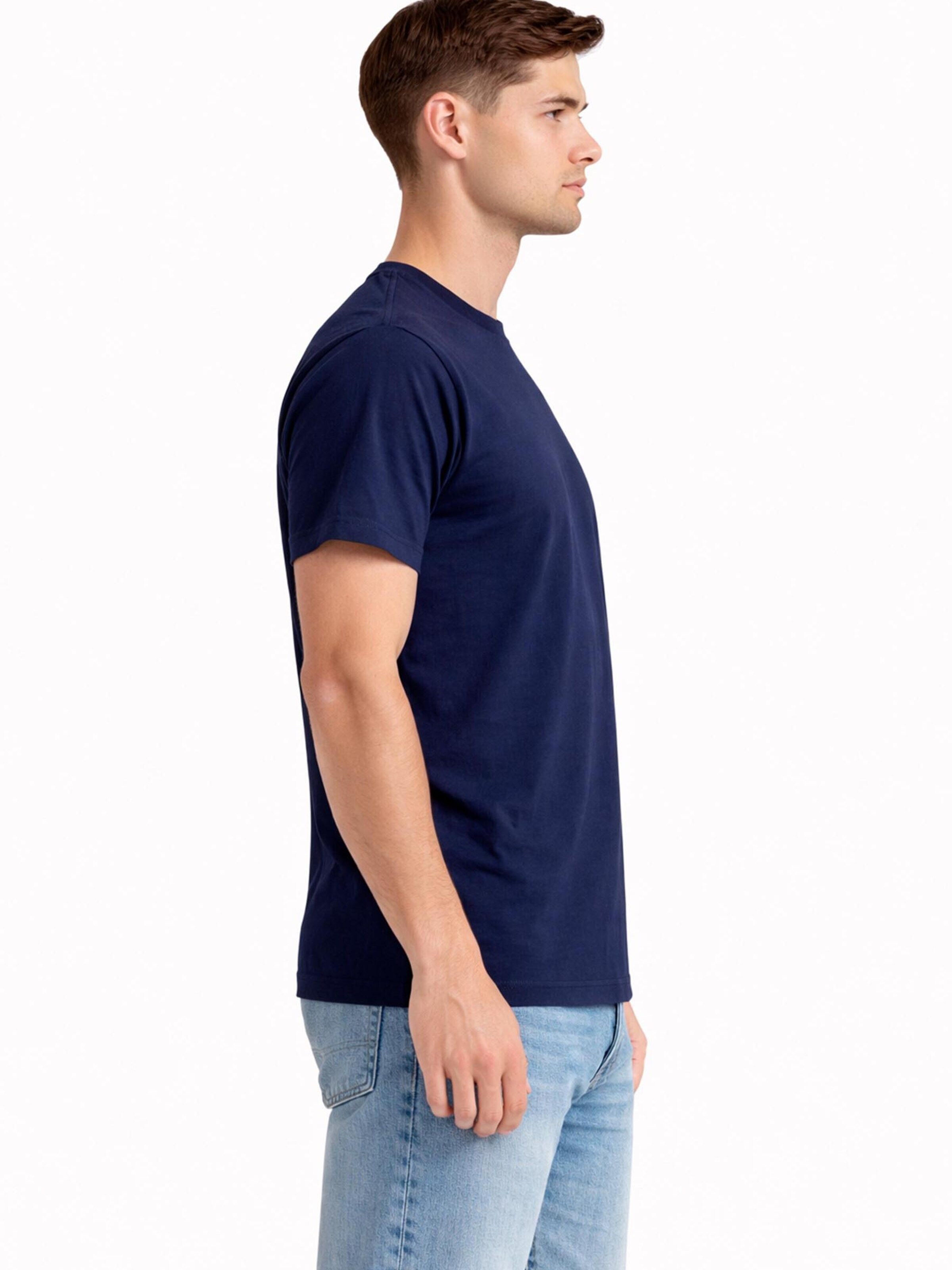 A Question Of (AQO) Shirt '5 pack Anders Tee' in Blauw