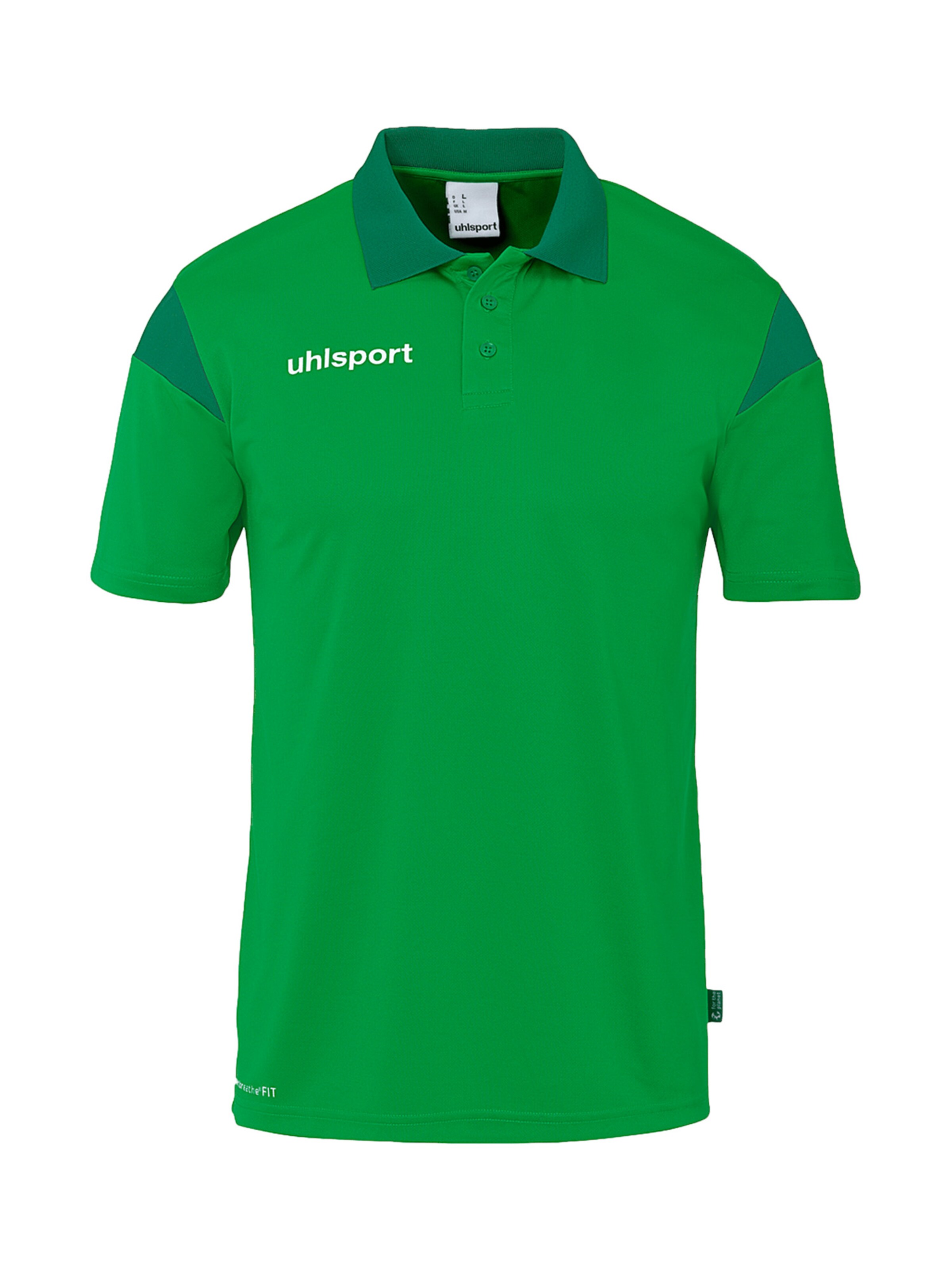 UHLSPORT Funkcionalna majica | zelena barva: sprednja stran