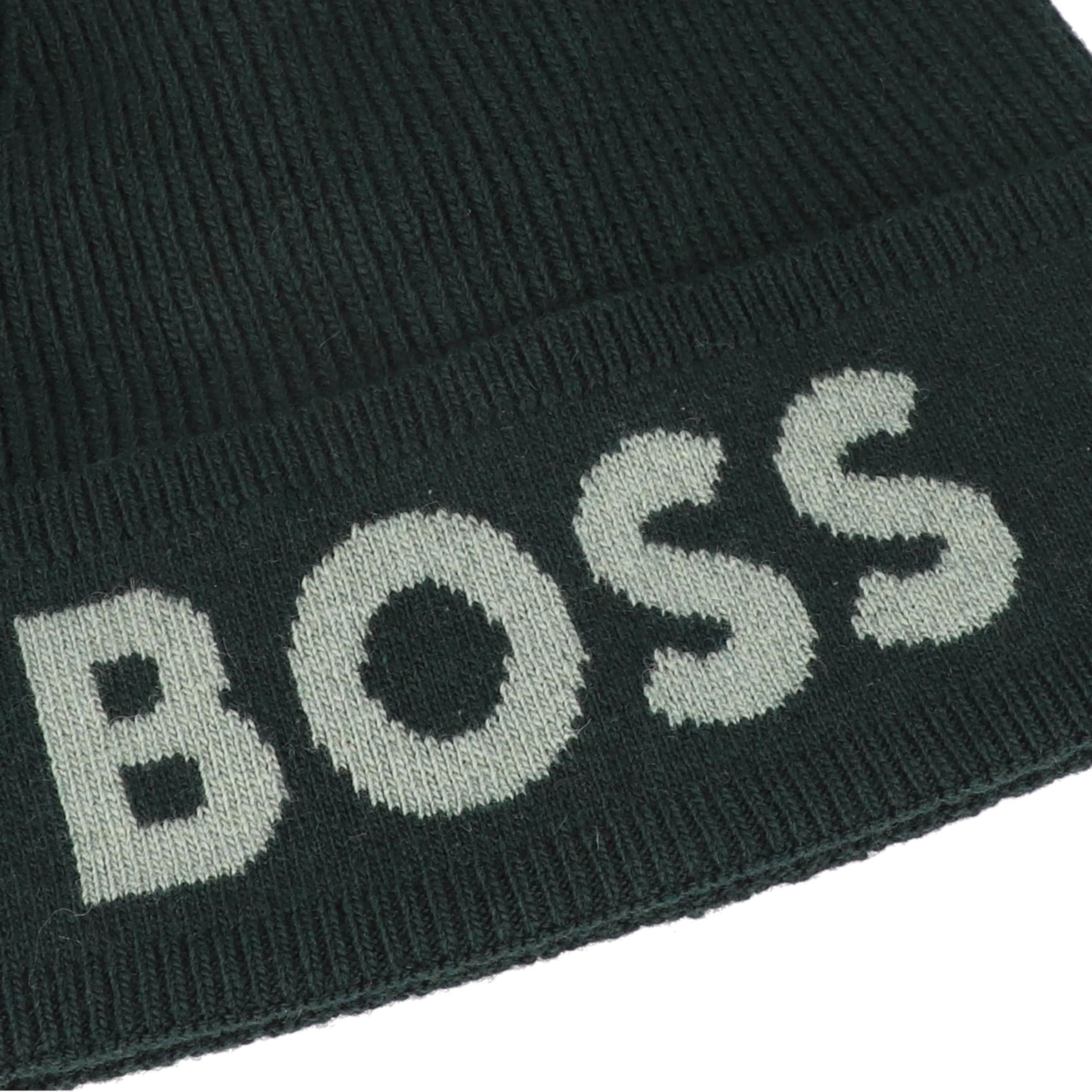 BOSS Beanie 'Elio' in Blue