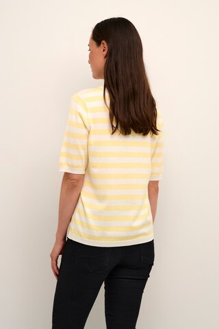 Kaffe Sweater 'Lizza' in Yellow