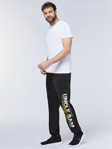 UNCLE SAM Tapered Pants in Black