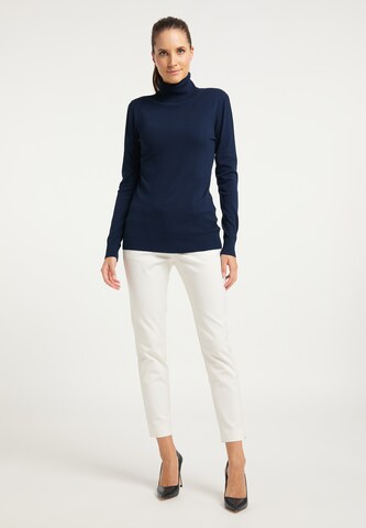 DreiMaster Klassik Pullover in Blau