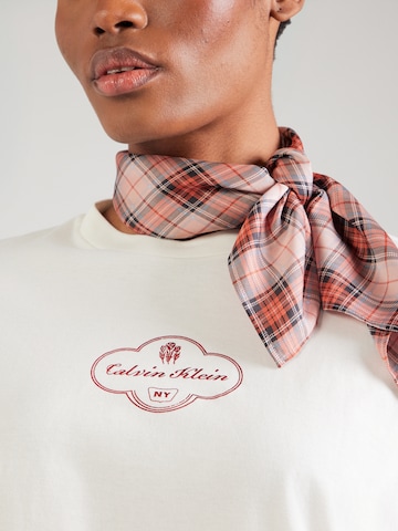 Tricou de la Calvin Klein Jeans pe alb