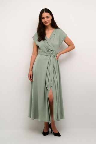 Cream Cocktail Dress 'Noretta' in Green: front