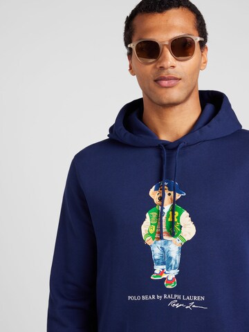 Polo Ralph Lauren Bluzka sportowa w kolorze niebieski
