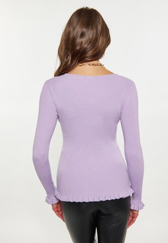 Cardigan faina en violet