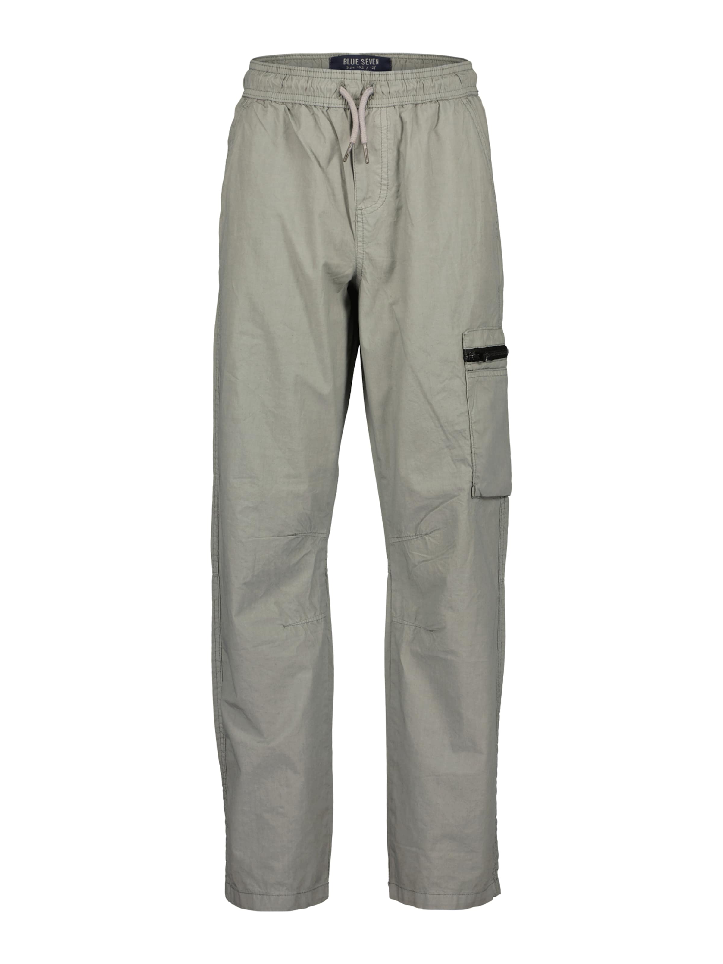 BLUE SEVEN tavaline Püksid, värv hall: eest vaates