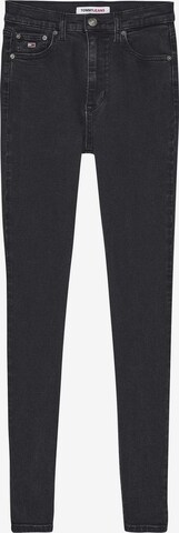Tommy Jeans Regular Jeans 'SYLVIA HIGH RISE SKINNY' in Black: front