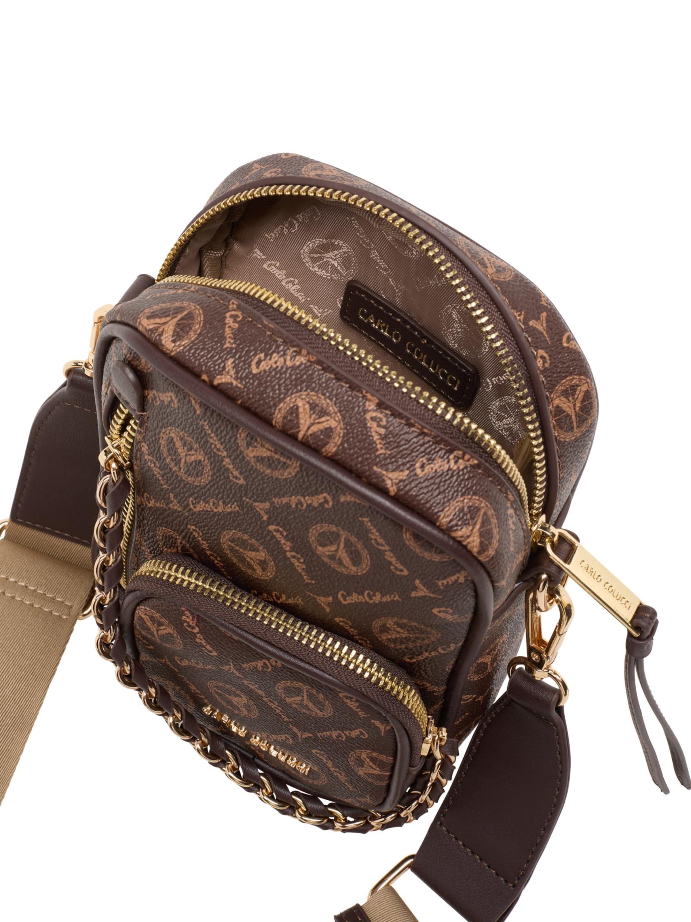 Carlo Colucci Crossbody bag in Brown